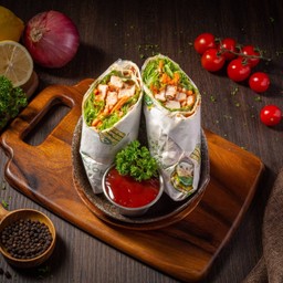 โรล อกไก่สไปซี่พริกไทยดำ