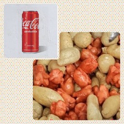 [อร่อยซ่ากับโค้ก] รวม ใส้กรอกแดง + ปลาระเบิด (ลักบี้) -น้ำจิ้มพริกคั่ว +  โค้ก ออริจินัล (กระป๋อง)