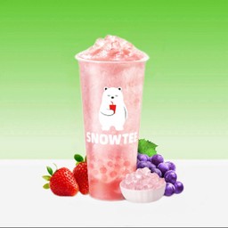 ชาองุ่นรักเบอร์รี่เกล็ดหิมะ Grape Berry snow