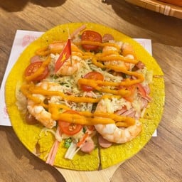 Bánh Tráng Hải Sản Phú Quốc พิซซ่าซีฟู้ดฟูก๊วก เวียดนาม