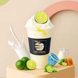 โยเกิร์ตน้ำผึ้งมะนาวนมสด (ปั่น)