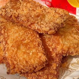 ข้าวหน้าปลาทิพย์ทอดราดซอสเทอริยากิ