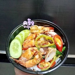 ข้าวกระเพราทะเล