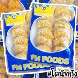 โดนัทกุ้ง 4 ชิ้น