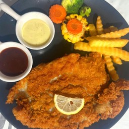 สเต็กปลาดอลลี่ทอด