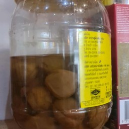 Lemon plum honey soda