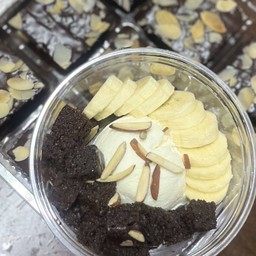 กรีกโยเกิร์ตบราวนี่ กล้วยหอม
