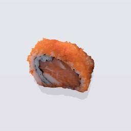 แซลมอนโรลไข่กุ้ง