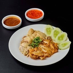 ข้าวมันไก่ผสม