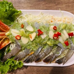 กุ้งแช่น้ำปลา