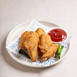 ปีกไก่ชุบแป้งทอด Fried Crispy Chicken Wings