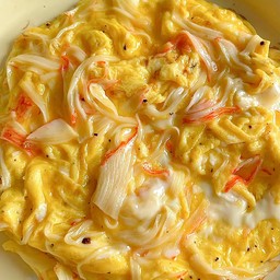 ข้าวไข่ข้นปูอัด