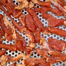 หมูแดดเดียวเค็ม..น้ำจิ้มแจ่ว