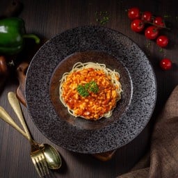 สปาเก็ตตี้พาสต้าซอสไก่