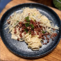 พาสต้าแฮมซอสครีมเห็ด