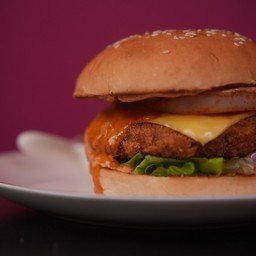 Lamb Rogan Josh Burger