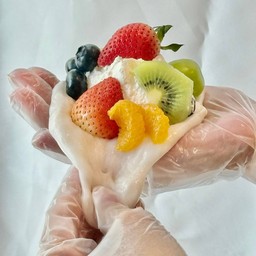 โมจิผลไม้ครีมชีส