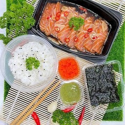 ชุดแซลมอนดองซีอิ๊ว