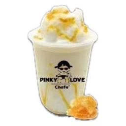 นมสดน้ำผึ้งปั่น