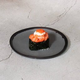 Sushi แซลมอนสับสลัดไข่กุ้ง