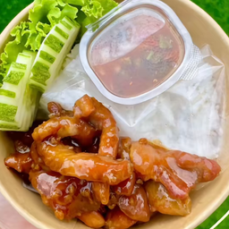 ข้าวหมูทอดชาววัง