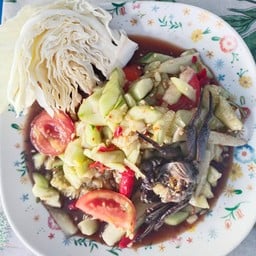 ร้านส้มตำไก่ทอดปทุมวิลเลจ