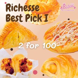 Set สุดคุ้ม1 ปังเลือกได้ 2 ชิ้น 100-