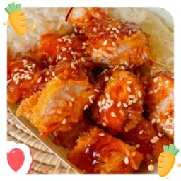 ข้าวไก่ทอดทีมหวัง