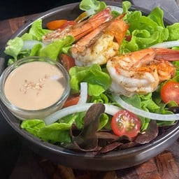สลัดกุ้งย่าง