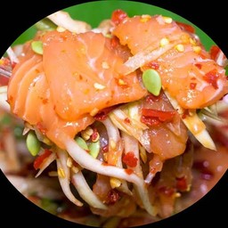 ตำแซลมอน