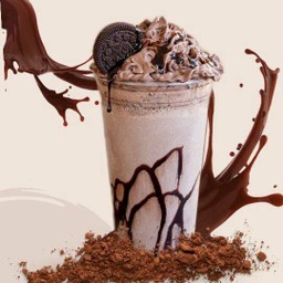 โกโก้ปั่นนมสด