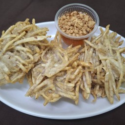 เผือกทอด 3 ชิ้น