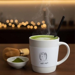 มัจฉะลาเต้ร้อน