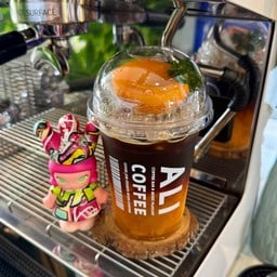 Black coffee peach - อเมริกาโน่พีช