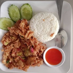 ข้าวไข่เจียวหมูสับ