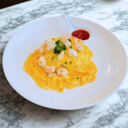 ข้าวไข่ข้นกุ้ง