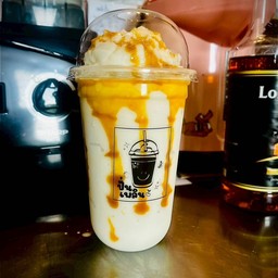 นมหมี-คาราเมล ปั่น