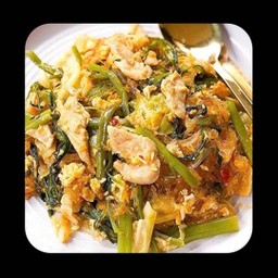 สุกี้แห้งไก่