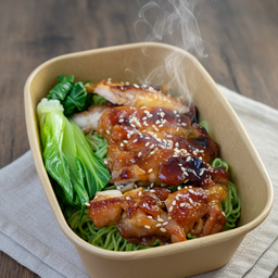 บะหมี่หยกไก่เทอริยากิไก่ M Size