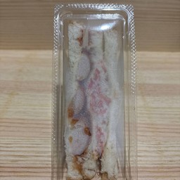 แซนด์วิชไส้กรอก+ปูอัด