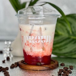 นมสดสตอเบอร์รี่