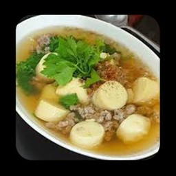 ต้มจืดเต้าหู้หมูสับ