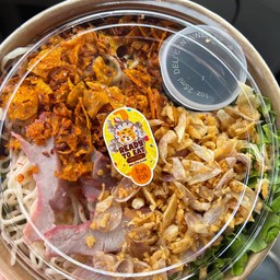 หอมหมี่รวมทอดกระเทียมเจียว