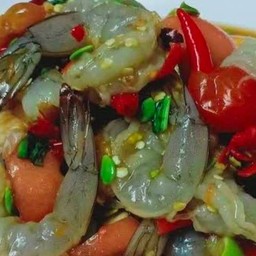ตำกุ้งสดปลาร้า