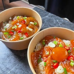 ดอ ออ ดอง ข้าวด้งทะเลดอง กุ้งดอง แซลม่อนดอง 🦐