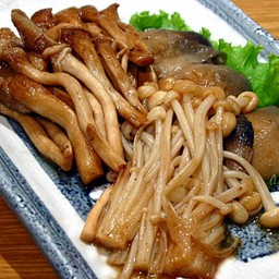 เห็ดรวมย่างเนย