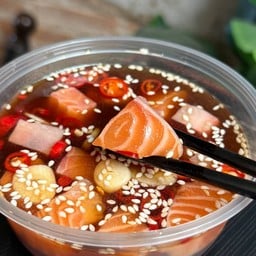 หางแซลมอนดอง