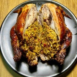 ไก่โอ่งทอง ไก่อั่วอบโอ่ง/อาหารเหนือ