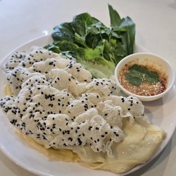 ปากหม้อญวนกรอบ (แป้งแบบไม่ใส่ไข่)