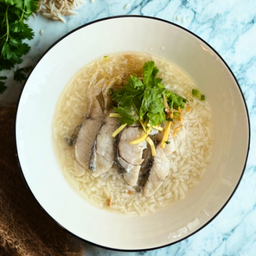 ข้าวต้มปลากระพง